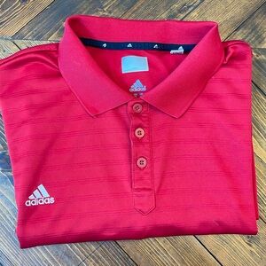 Adidas short sleeved collared shirt